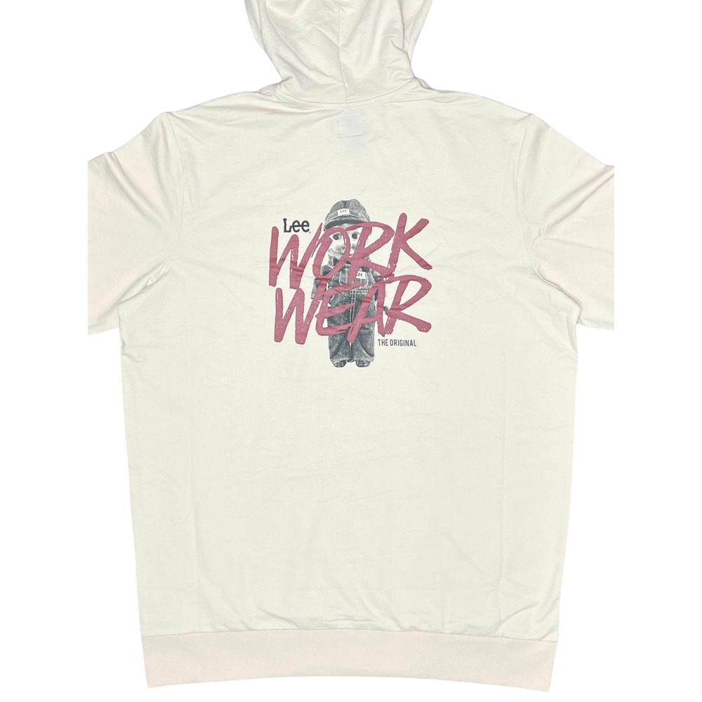 NWT Large - Lee® Men's Workwear Vintage Y2K Retro Kewpie Doll Long-Sleeve Hoodie